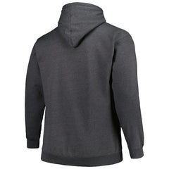 Carolina Panthers Big & Tall Pullover Hoodie Heather Charcoal | Fanatics