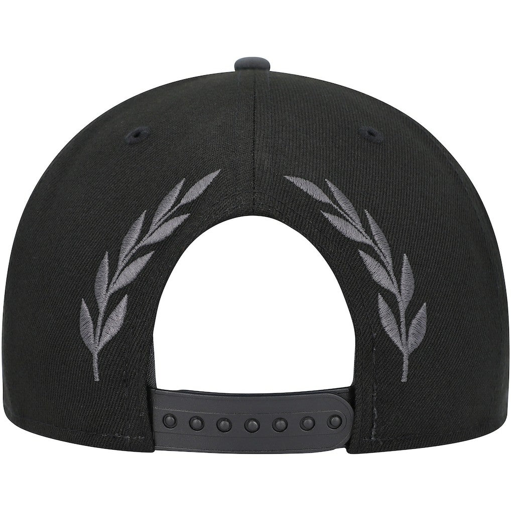 Brooklyn Nets Back Laurels 9FIFTY Snapback Hat Black - NBA