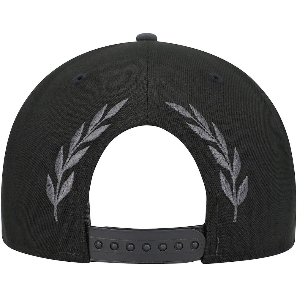 Brooklyn Nets Back Laurels 9FIFTY Snapback Hat Black - NBA