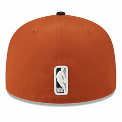 Philadelphia 76ers Two-Tone 59FIFTY Fitted Hat Rust/Black - NBA