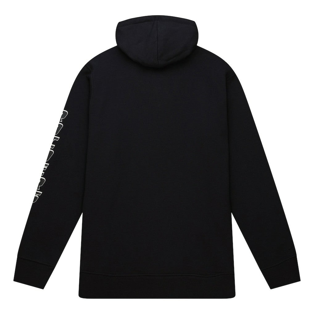 Las Vegas Raiders Gridiron Classics Big Face 7.0 Pullover Hoodie Black | Mitchell & Ness