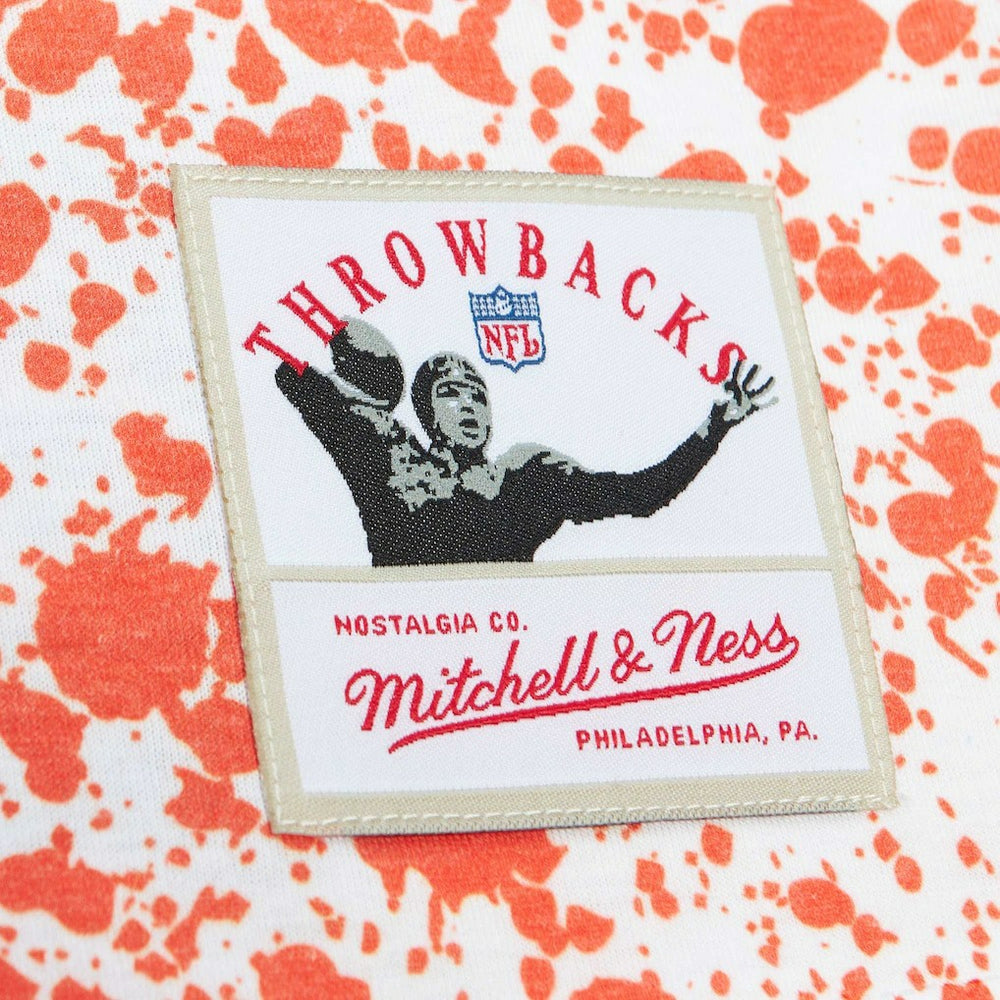 Cincinnati Bengals Team Burst Sublimated T-Shirt White | Mitchell & Ness