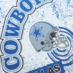 Dallas Cowboys Team Burst Sublimated T-Shirt White | Mitchell & Ness