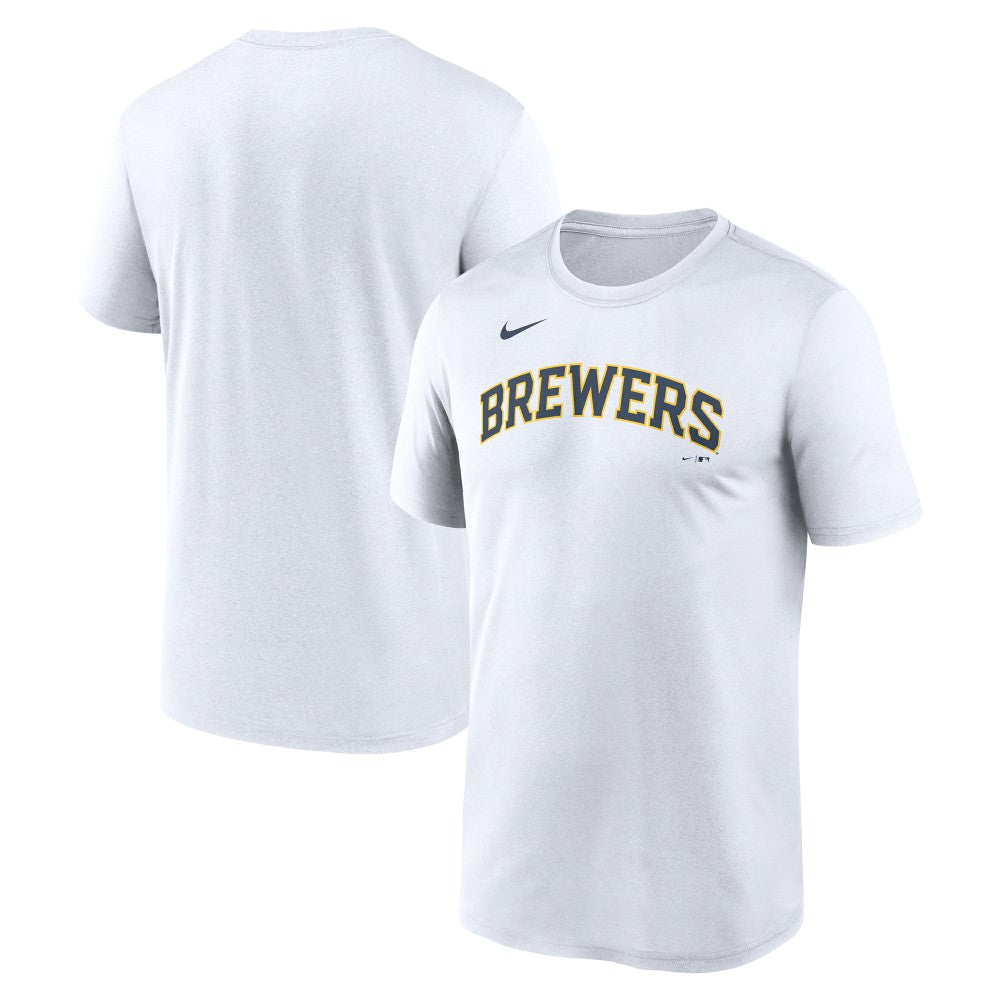 Milwaukee Brewers Nike New Legend Wordmark Dri-FIT T-Shirt - MLB