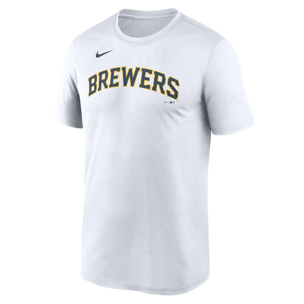 Milwaukee Brewers Nike New Legend Wordmark Dri-FIT T-Shirt - MLB