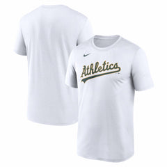 Athletics Nike New Legend Wordmark Dri-FIT T-Shirt - MLB
