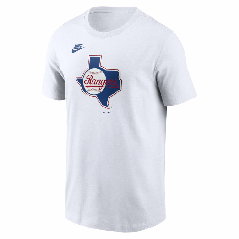 Texas Rangers Nike Cooperstown Collection Logo T-Shirt - MLB