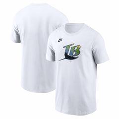 Tampa Bay Rays Nike Cooperstown Collection Logo T-Shirt - MLB