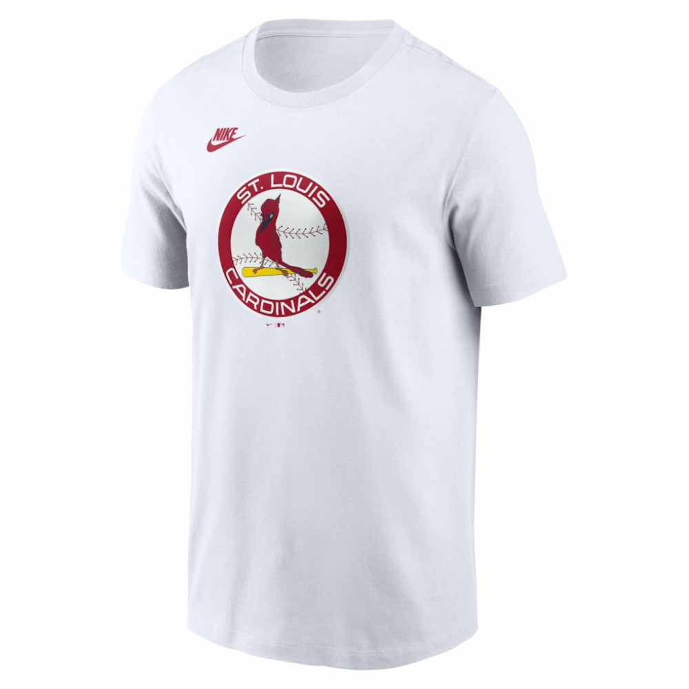 St. Louis Cardinals Nike Cooperstown Collection Logo T-Shirt - MLB