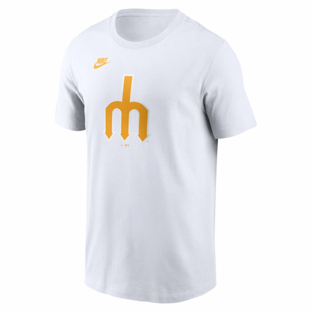 Seattle Mariners Nike Cooperstown Collection Logo T-Shirt - MLB