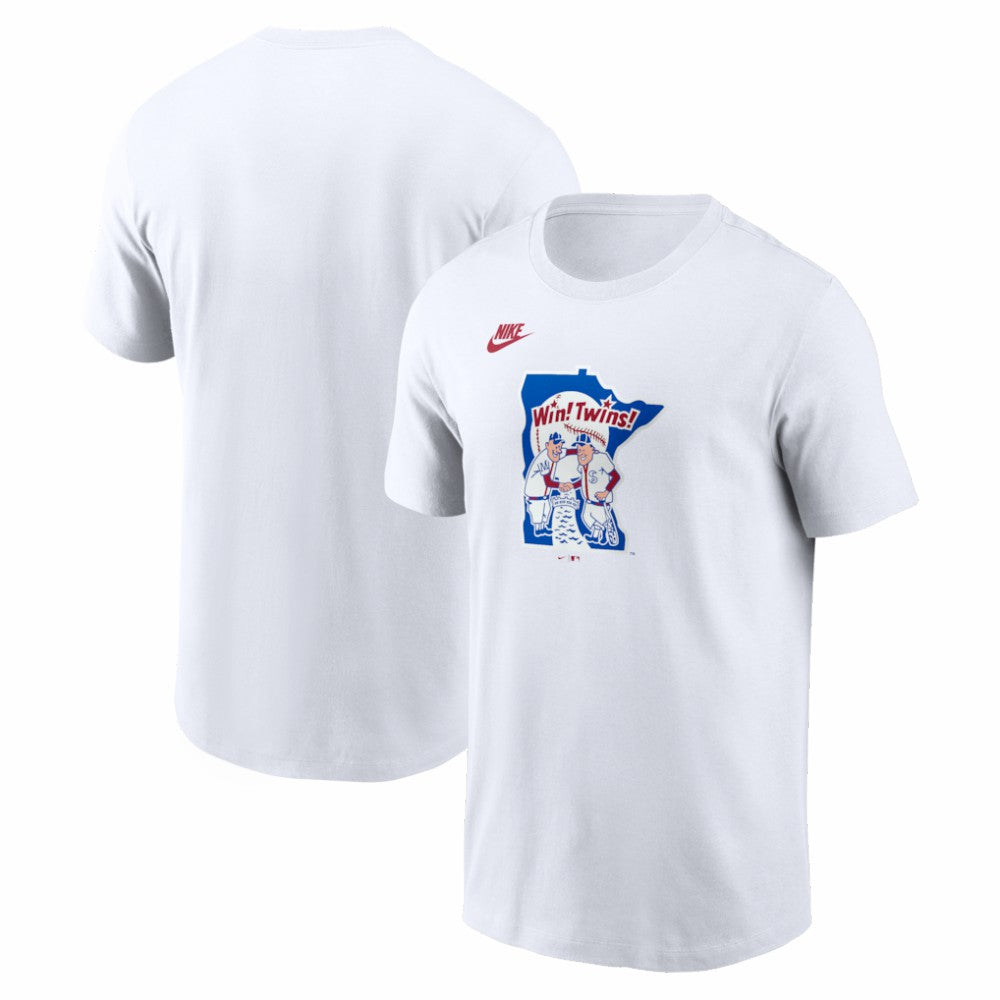 Minnesota Twins Nike Cooperstown Collection Logo T-Shirt - MLB