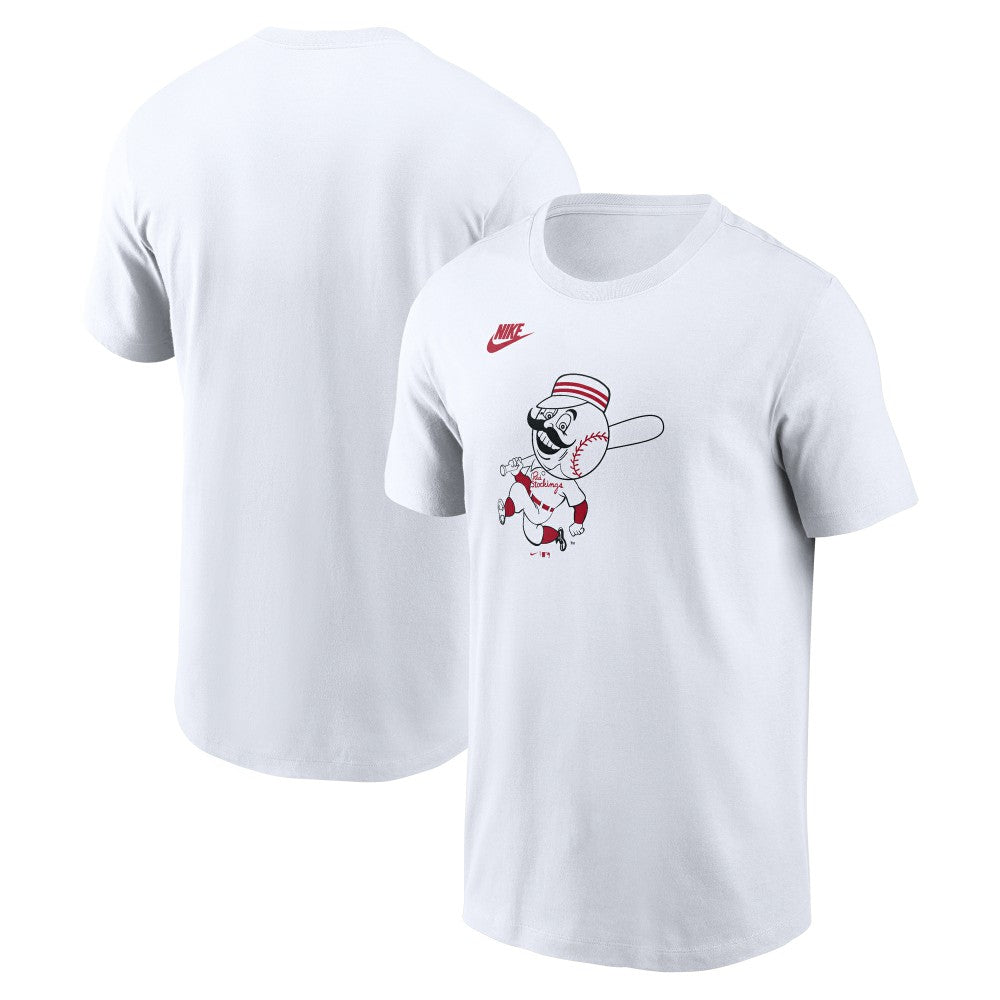 Cincinnati Reds Nike Cooperstown Collection Logo T-Shirt - MLB