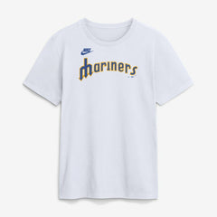 Seattle Mariners Nike Cooperstown Collection Wordmark T-Shirt - MLB