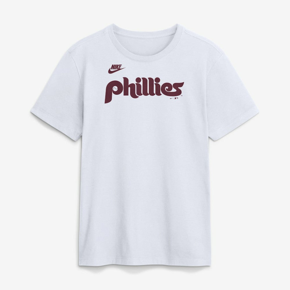 Philadelphia Phillies Nike Cooperstown Collection Wordmark T-Shirt - MLB