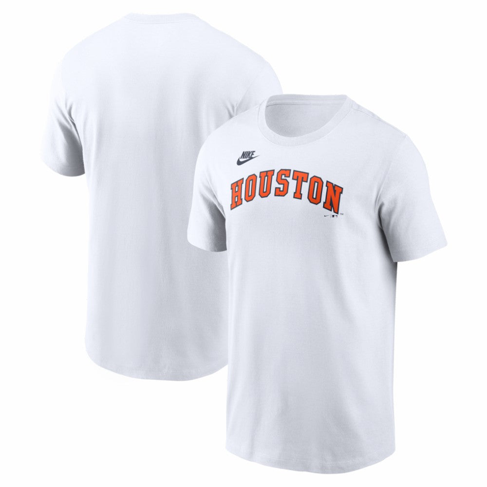 Houston Astros Nike Cooperstown Collection Wordmark T-Shirt - MLB
