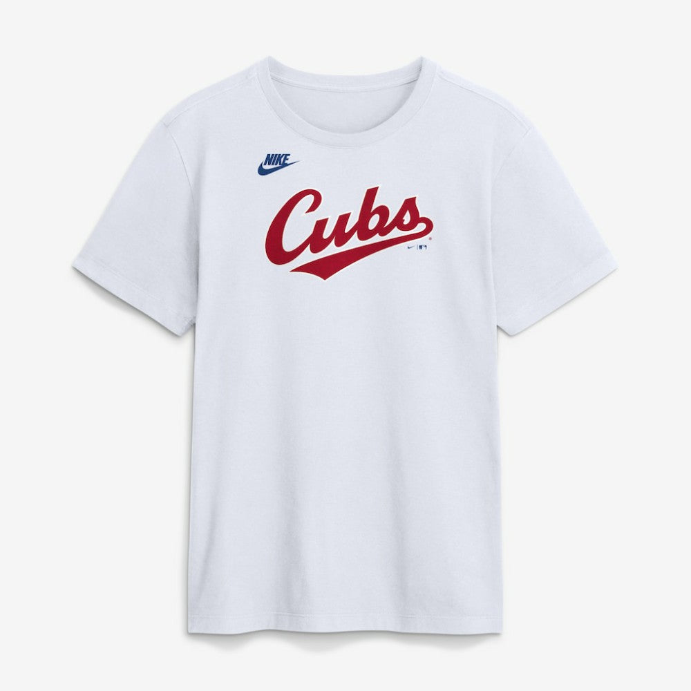 Chicago Cubs Nike Cooperstown Collection Wordmark T-Shirt - MLB