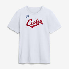 Chicago Cubs Nike Cooperstown Collection Wordmark T-Shirt - MLB