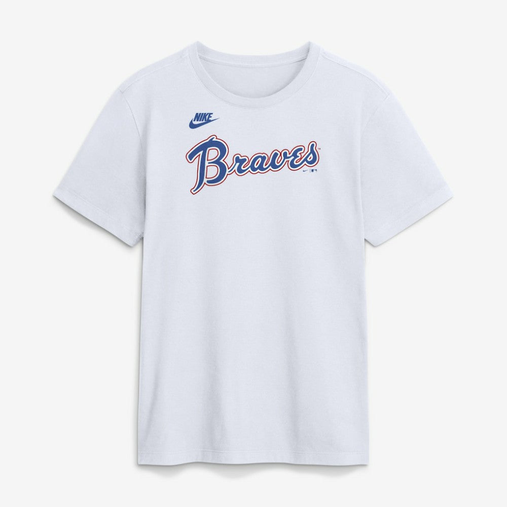 Atlanta Braves Nike Cooperstown Collection Wordmark T-Shirt - MLB