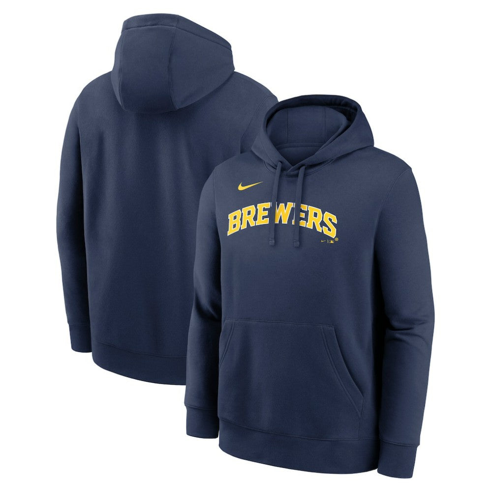 Milwaukee Brewers Nike Dri-Fit Club Hoodie - MLB
