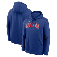 Chicago Cubs Nike Dri-Fit Club Hoodie - MLB