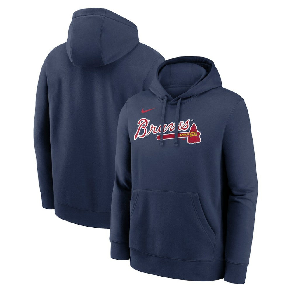 Atlanta Braves Nike Dri-Fit Club Hoodie - MLB