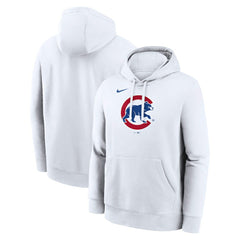 Chicago Cubs Nike Logo Club Hoodie - MLB