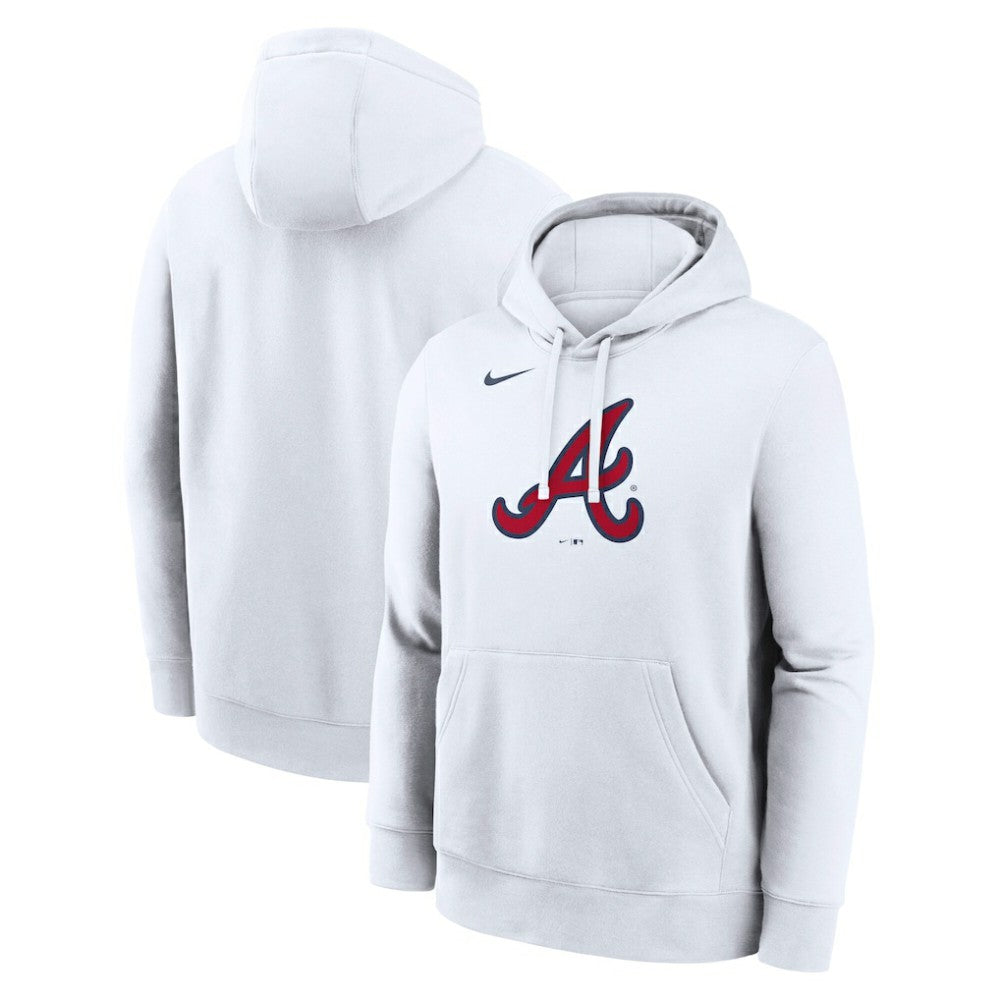 Atlanta Braves Nike Logo Club Hoodie - MLB