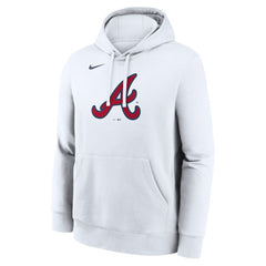 Atlanta Braves Nike Logo Club Hoodie - MLB