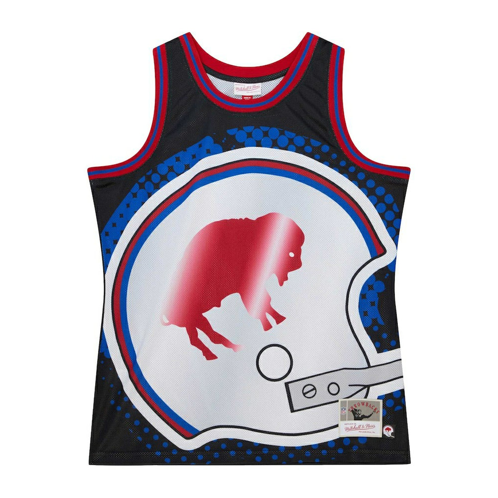 Buffalo Bills Big Face 7.0 Fashion Tank Top Black | Mitchell & Ness