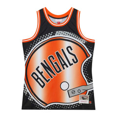 Cincinnati Bengals Big Face 7.0 Fashion Tank Top Black | Mitchell & Ness
