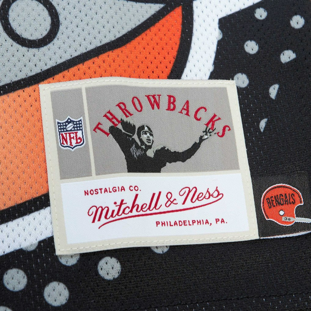 Cincinnati Bengals Big Face 7.0 Fashion Tank Top Black | Mitchell & Ness