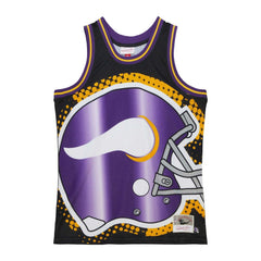 Minnesota Vikings Big Face 7.0 Fashion Tank Top Black | Mitchell & Ness