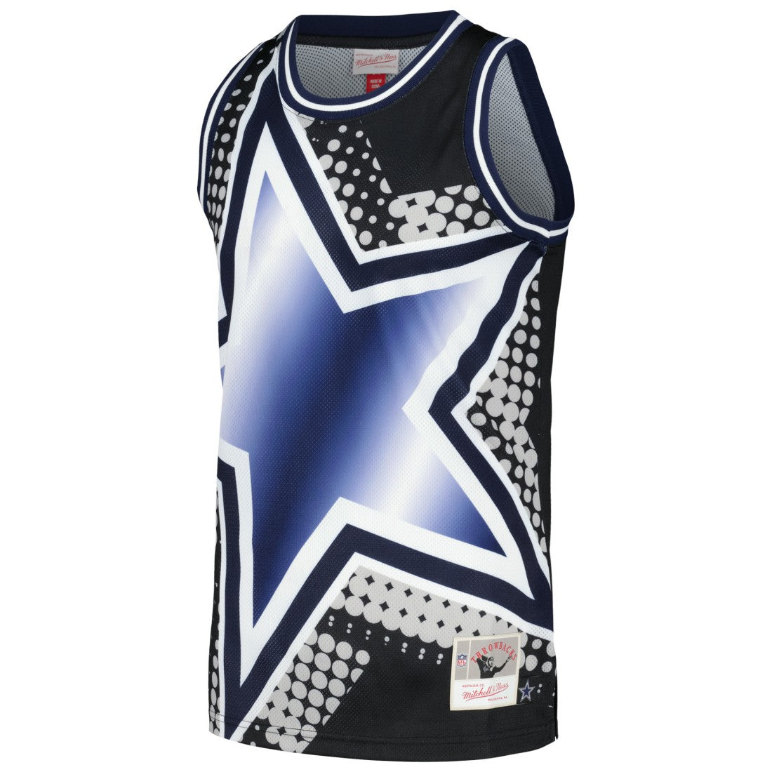 Dallas Cowboys Big Face 7.0 Fashion Tank Top Black | Mitchell & Ness