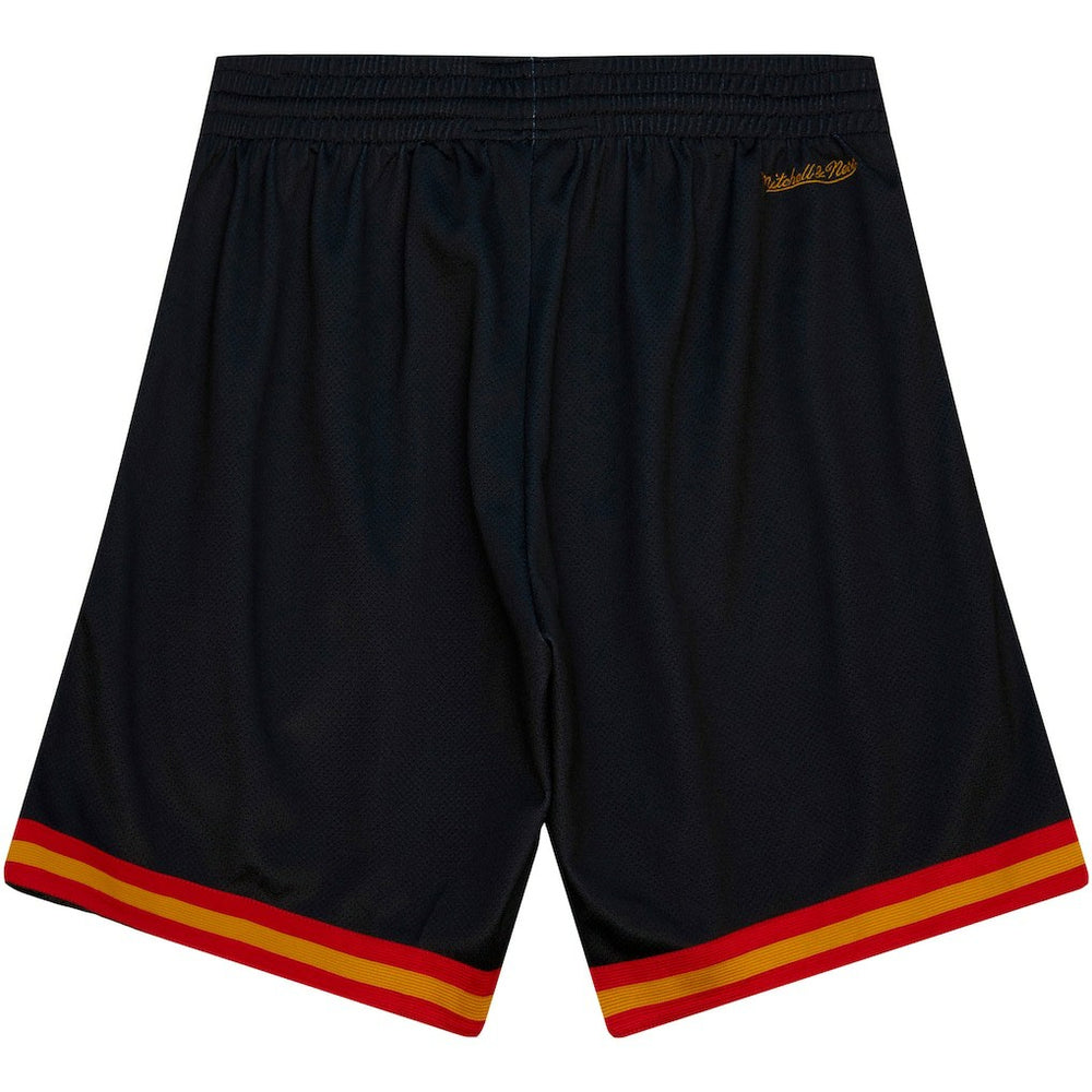 San Francisco 49ers Big Face 7.0 Fashion Shorts Black | Mitchell & Ness