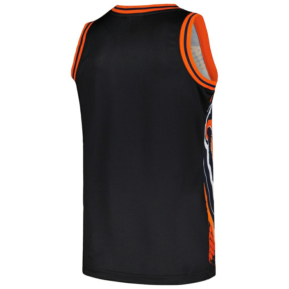 Chicago Bears Big Face 7.0 Fashion Tank Top Black | Mitchell & Ness