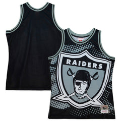 Las Vegas Raiders Big Face 7.0 Fashion Tank Top Black | Mitchell & Ness