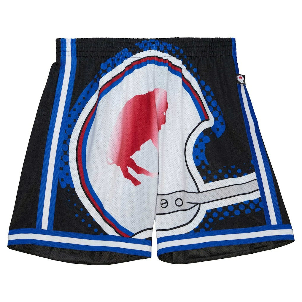Buffalo Bills Big Face 7.0 Fashion Shorts Black | Mitchell & Ness