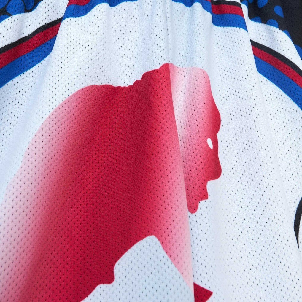 Buffalo Bills Big Face 7.0 Fashion Shorts Black | Mitchell & Ness