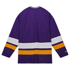 Minnesota Vikings Women's Big Face 7.0 Long Sleeve Jersey T-Shirt Purple | Mitchell & Ness