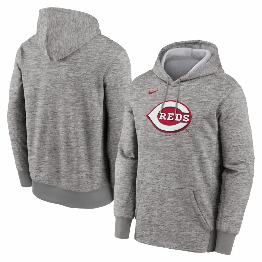 Cincinnati Reds Nike Primary Logo Therma Hoodie - MLB