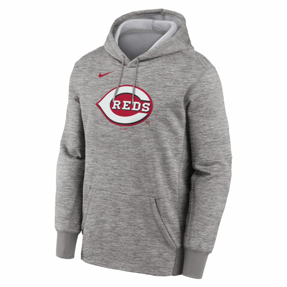 Cincinnati Reds Nike Primary Logo Therma Hoodie - MLB