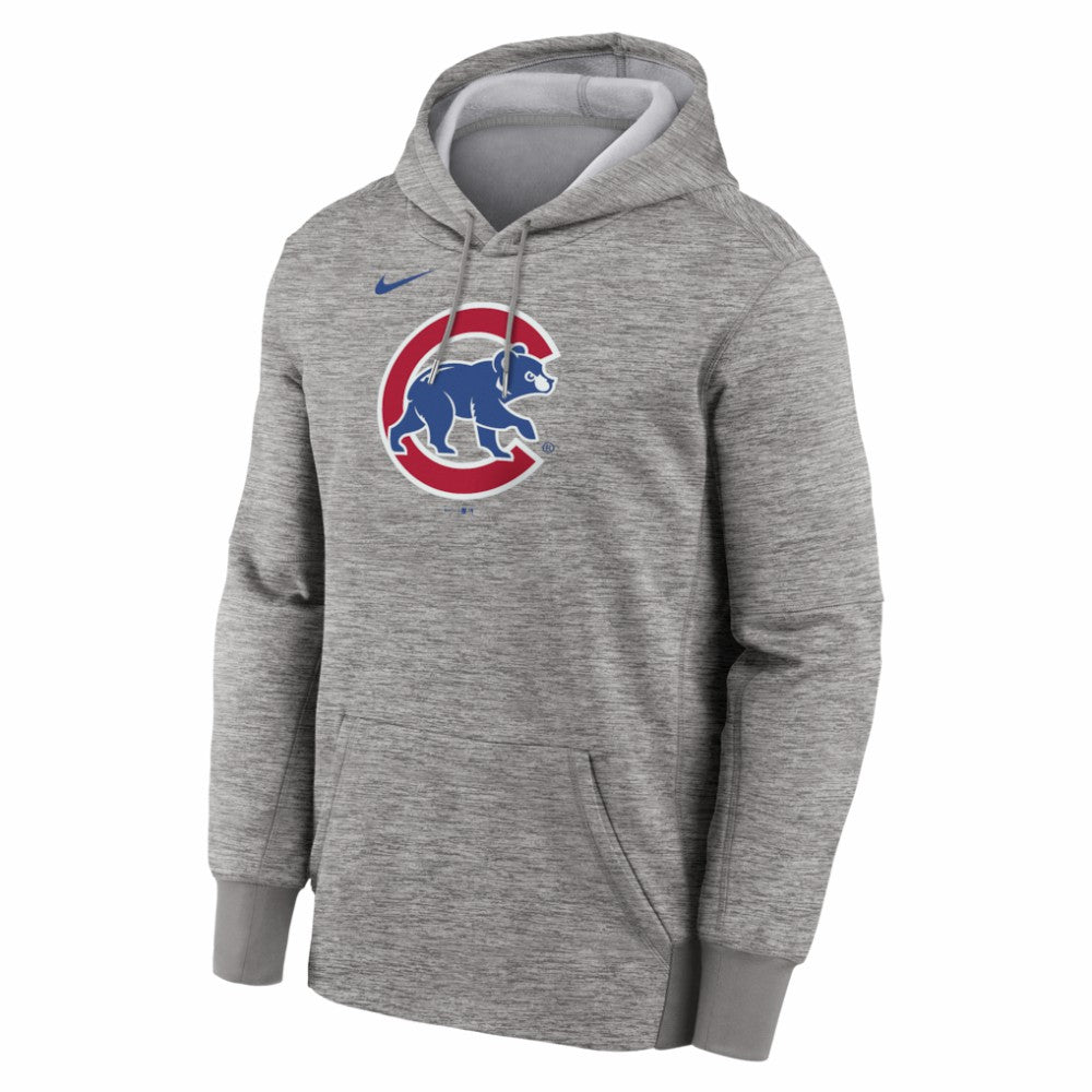 Chicago Cubs Nike Primary Logo Therma Hoodie - MLB