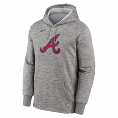 Atlanta Braves Nike Primary Logo Therma Hoodie - MLB