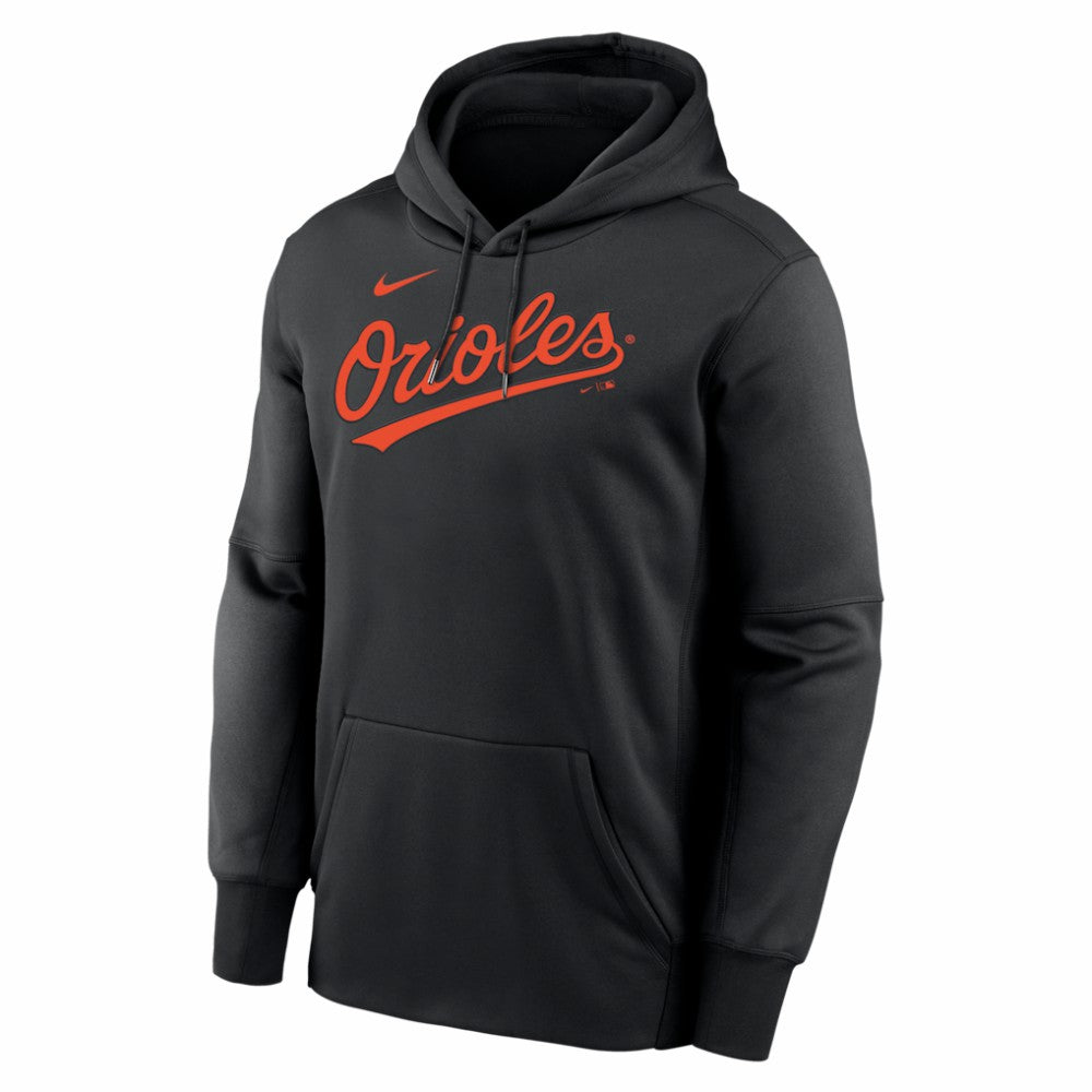 Baltimore Orioles Nike Primary Wordmark Therma Hoodie - MLB