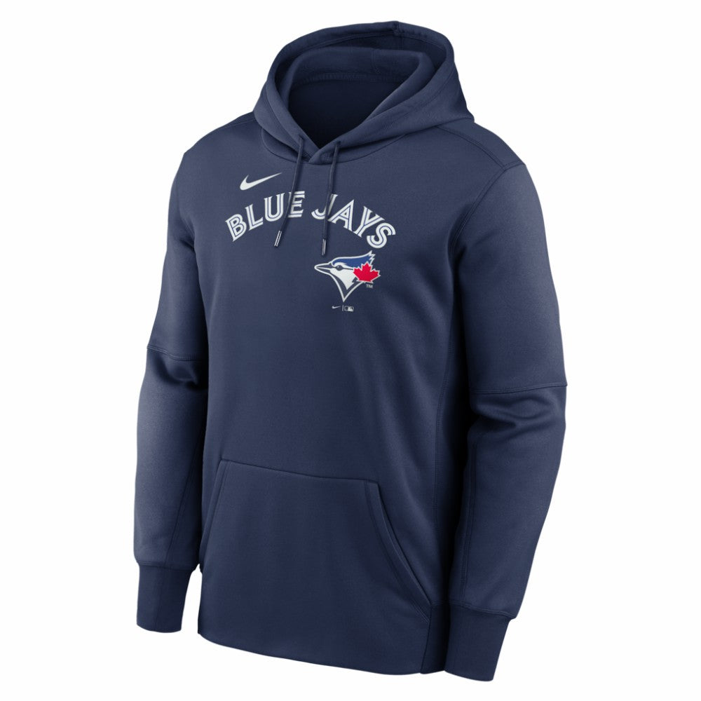 Toronto Blue Jays Nike Primary Wordmark Therma Hoodie - MLB