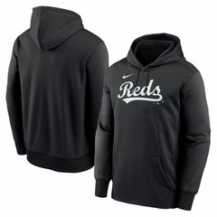 Cincinnati Reds Nike Primary Wordmark Therma Hoodie - MLB