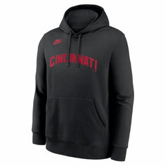 Cincinnati Reds Nike Cooperstown Collection Wordmark Club Hoodie - MLB