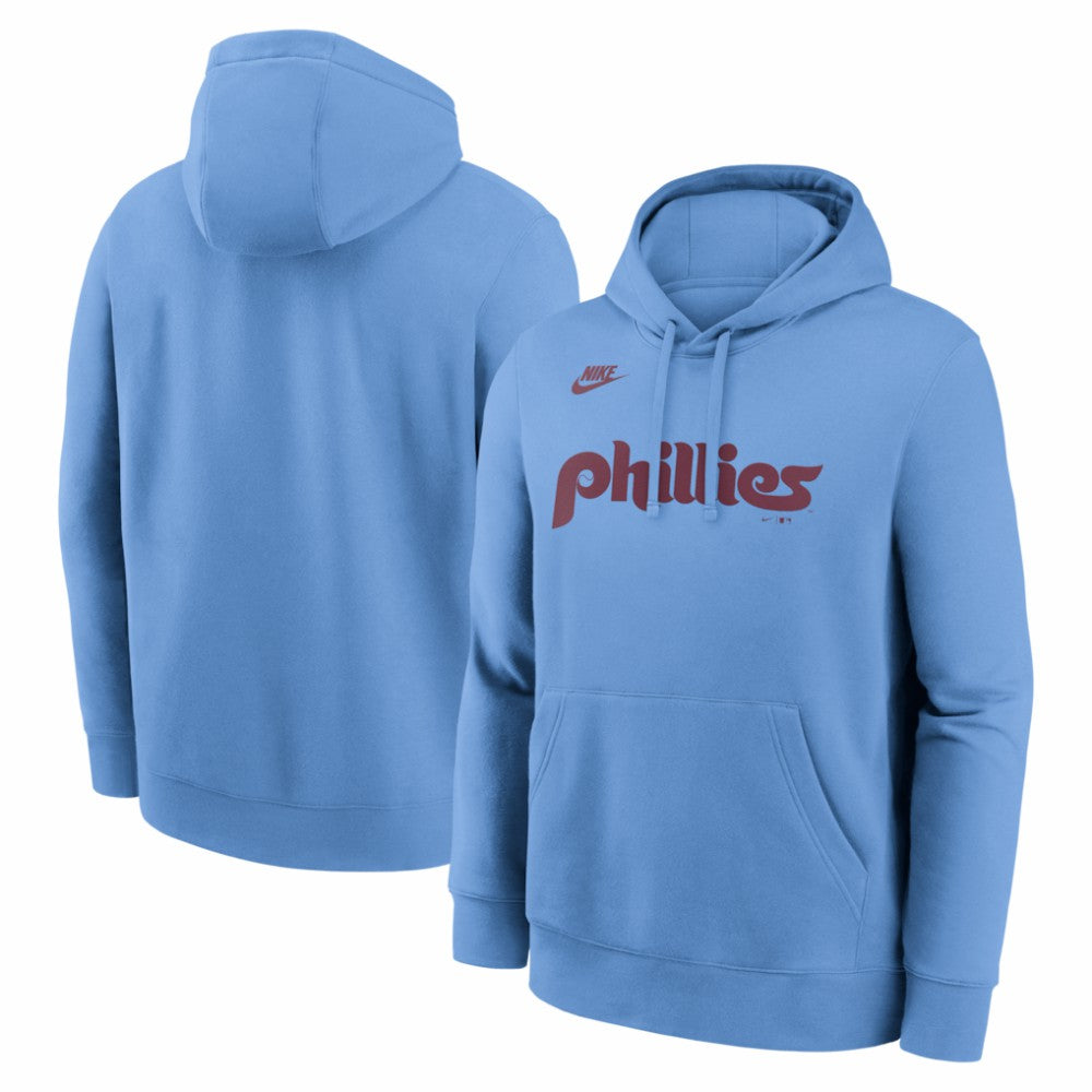 Philadelphia Phillies Nike Cooperstown Collection Wordmark Club Hoodie - MLB