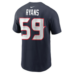 DeMeco Ryans Houston Texans Retired Player Name & Number T-Shirt Navy | Nike for Sale