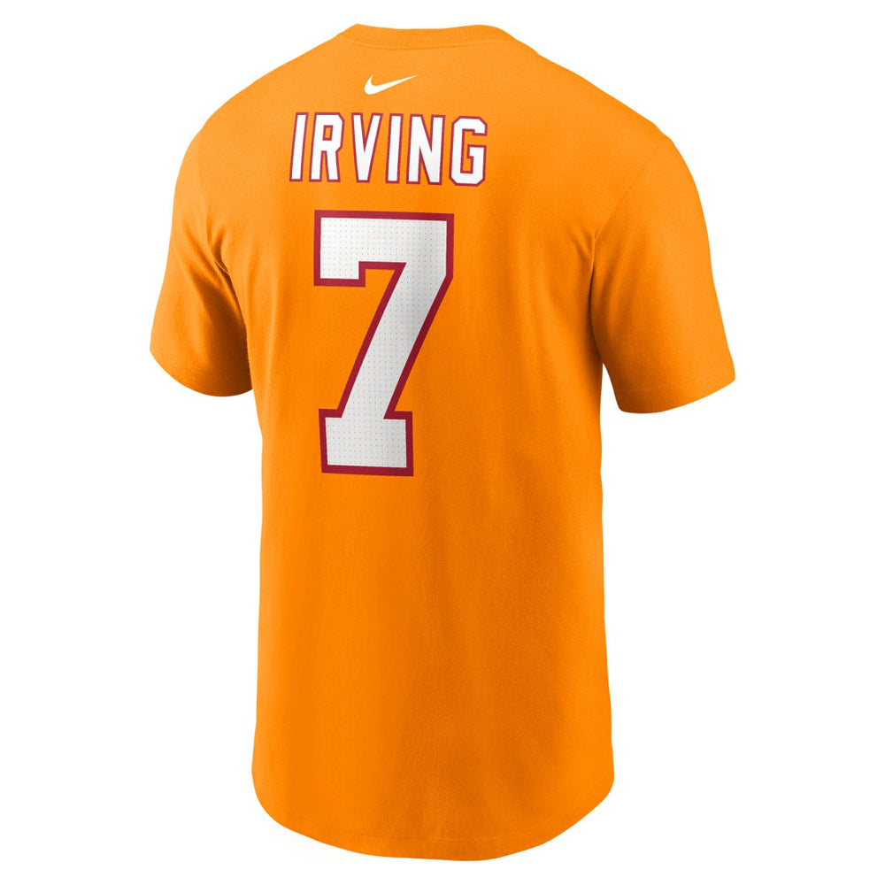 Bucky Irving Tampa Bay Buccaneers Player Name & Number T-Shirt Orange | Nike for Sale
